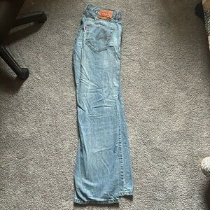 Worn, blue, Levi 30x32 Jeans